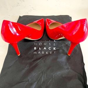 Pumps!!!! Red pumps with heels ♥️ White House Black Market